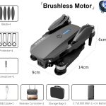 e88 evo brushless drone with 2 batteries