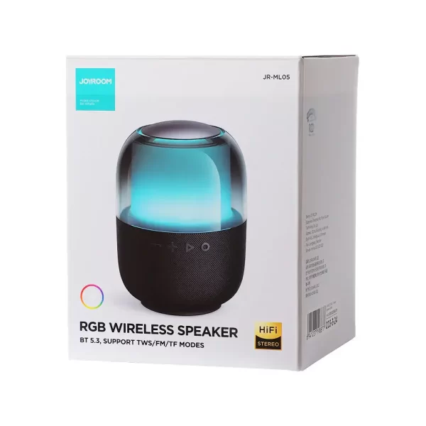 Joyroom JR‑ML05 Mini RGB Wireless Speaker - Image 3