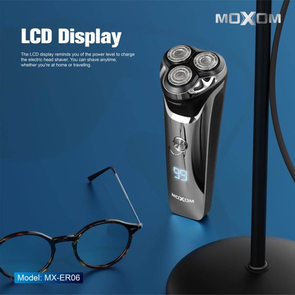 MOXOM MX‑ER06 Elite LCD Electric Shaver - Image 2