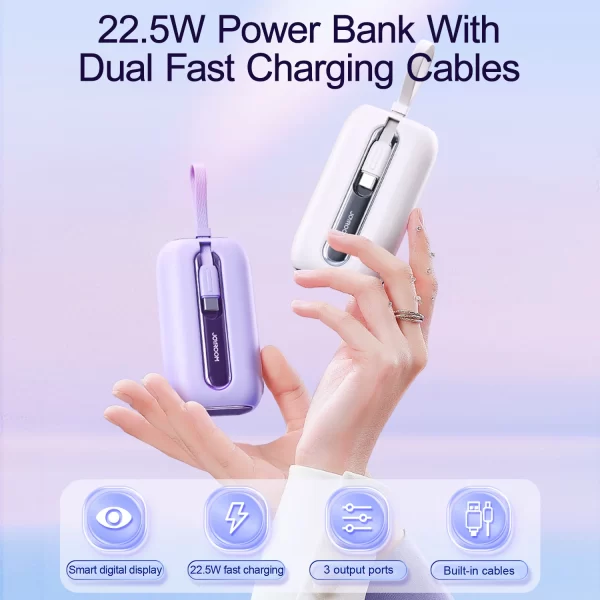 Joyroom JR-L012 Mini Power Bank 10000mAh - Image 4