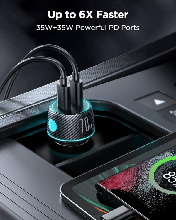 Joyroom JR-CCN02 Dual-Port USB Car Charger - Image 3