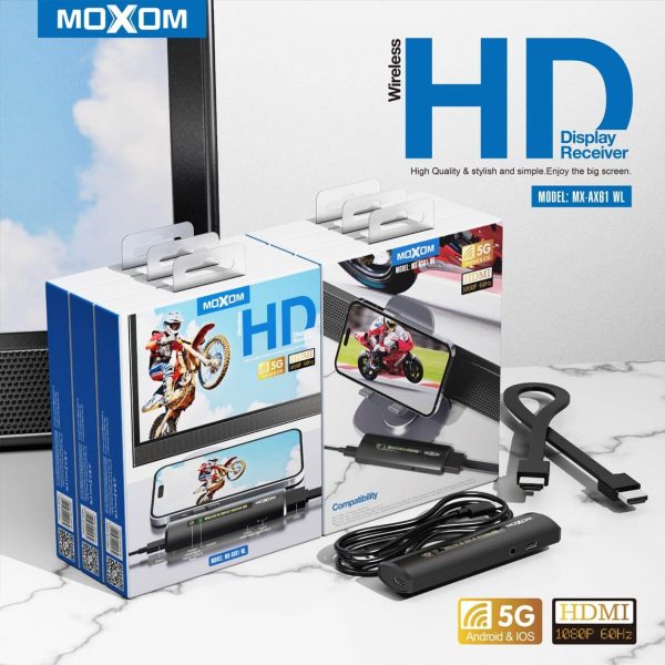 Moxom MX-AX61 Wireless HDMI Display Receiver - Image 3