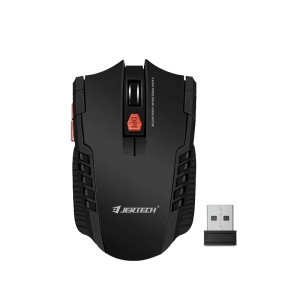 Jertech JR4 2.4 GHz Wireless Gaming Mouse (Black)