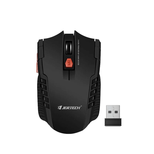 Jertech JR4 2.4 GHz Wireless Gaming Mouse (Black)
