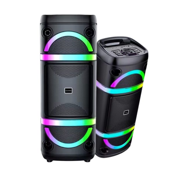 Blueseed BS‑115 Dual 8″ LED Light Party Speaker