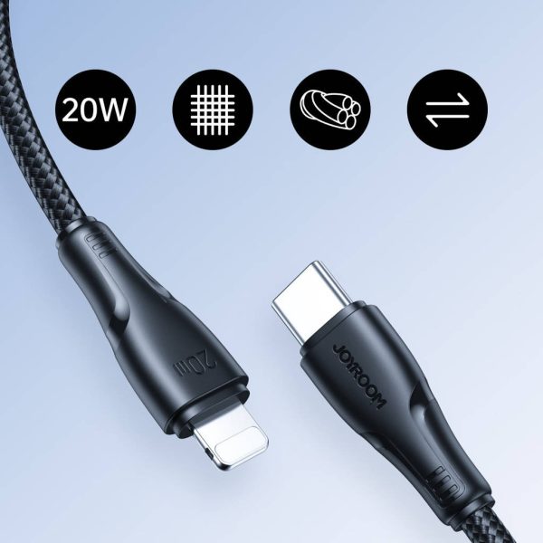 Joyroom A11 Cable (USB-C to Lightning / USB-A to USB-C) - Image 2