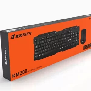 Jertech KM200 Wireless Keyboard and Mouse Combo