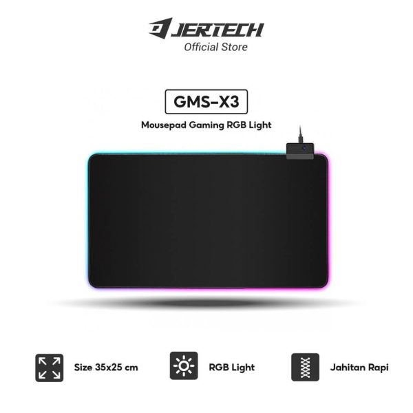 Gaming Mousepad GMS-X3 RGB - Jertech