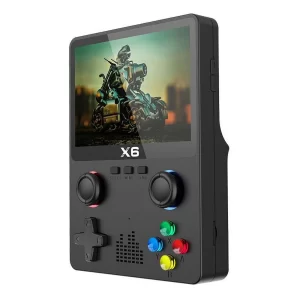 X6 Handheld Game Console – 3.5" IPS Screen, 640x480 Resolution, 10,000+ Games