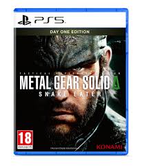 Metal Gear Solid Snake eater ps5 disc