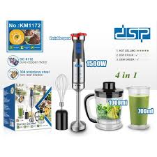 Dsp 4 piece blender set 1500 watt