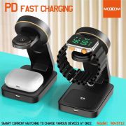Moxom MX-ST12 3-in-1 Wireless Fast Charging Station